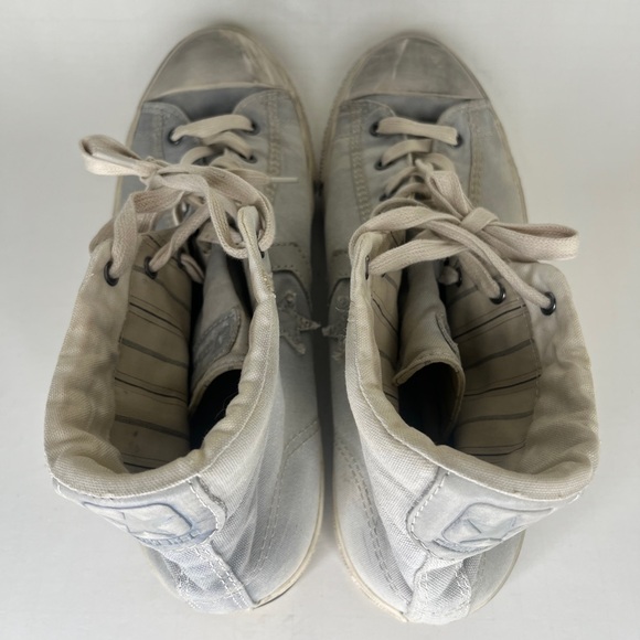 Converse High Top Lace Up Casual Shoes Sneakers Men 44.5 US 10.5 Washed Textile - Picture 8 of 16